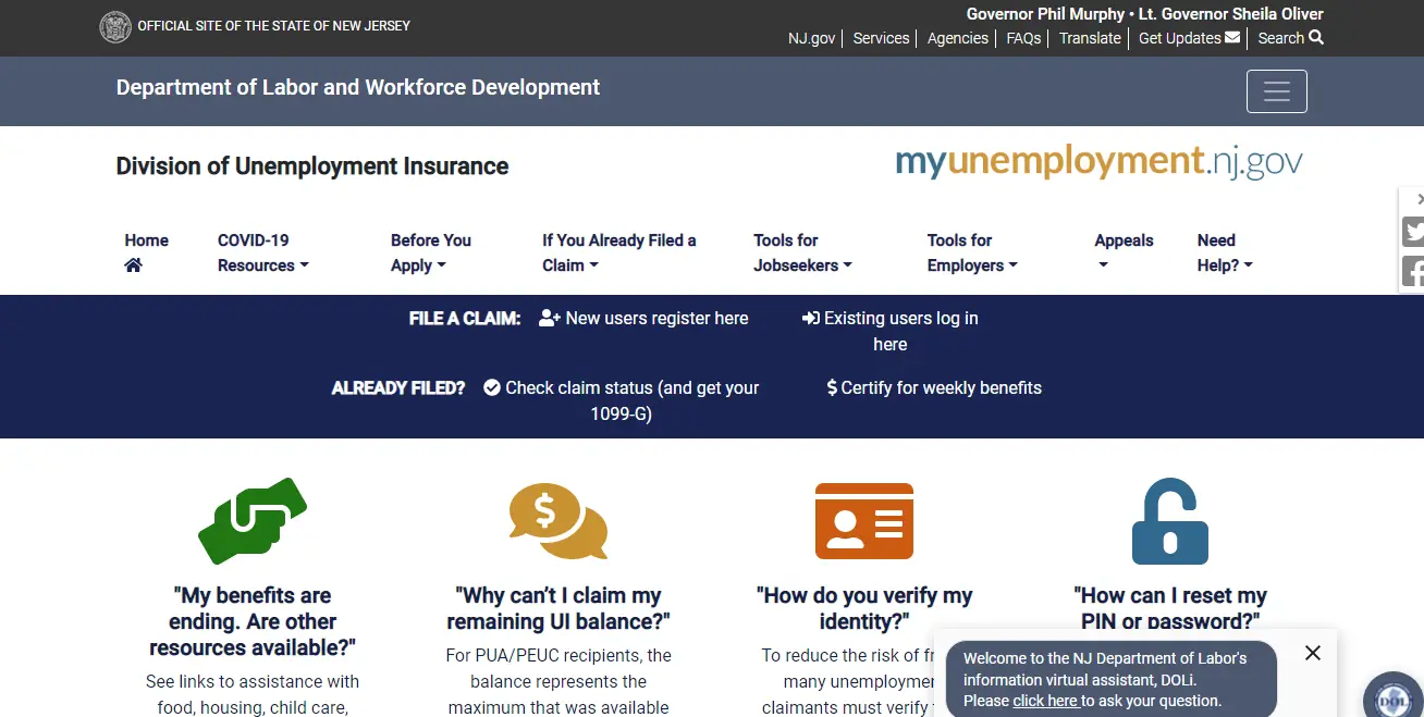 New Jersey Unemployment Insurance Benefits Guide 2026