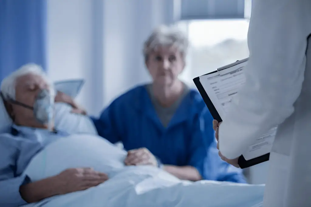 Patient and doctor discussion.